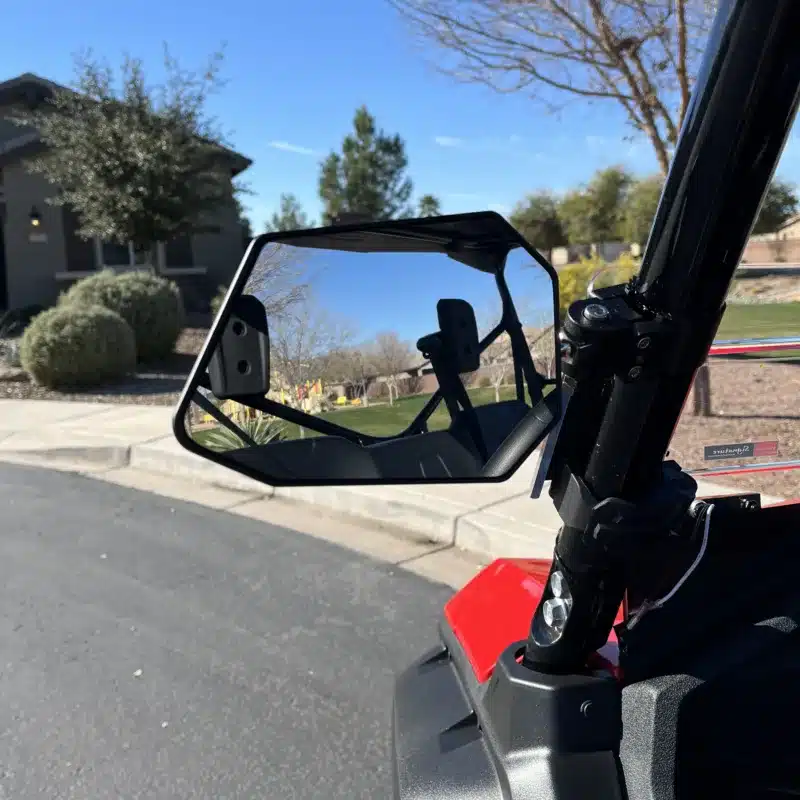 clarity of utv mirror on honda pioneer 1000