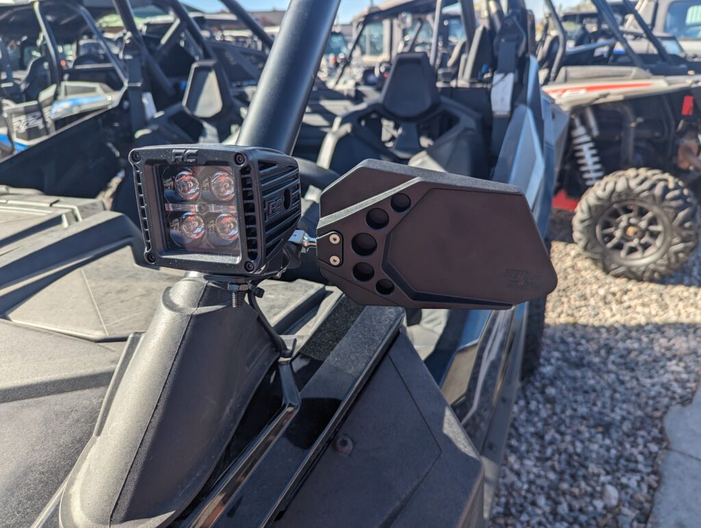 rzr mirror with pod light 