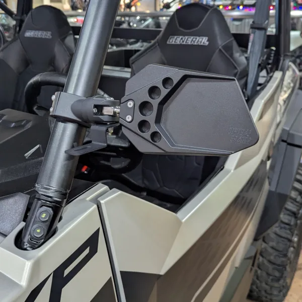 Dirtbag Brands Mirror-02 mounted on a Polaris General