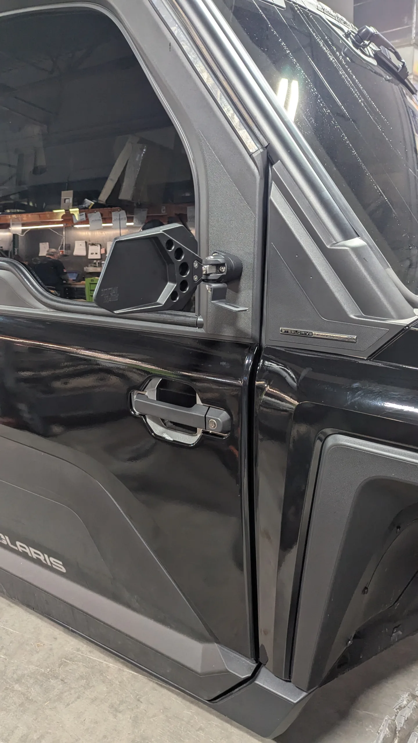 Polaris Ranger 1500 XD mirror made by Dirtbag Brands