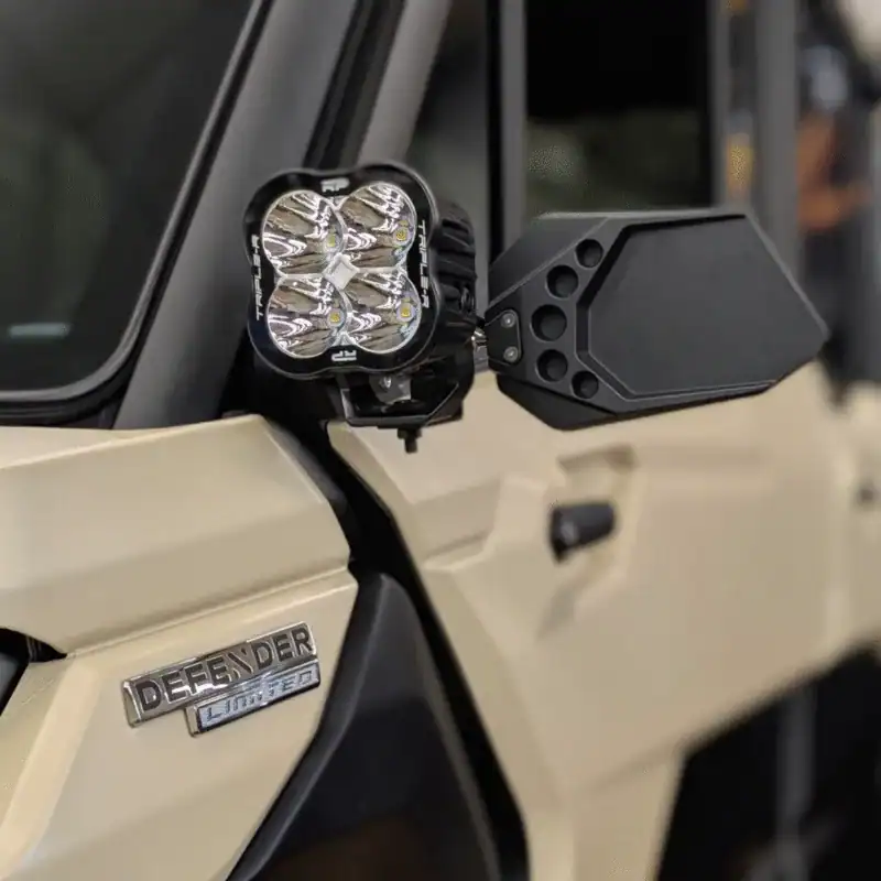 Can-Am Defender Mirrors That Don’t Shake