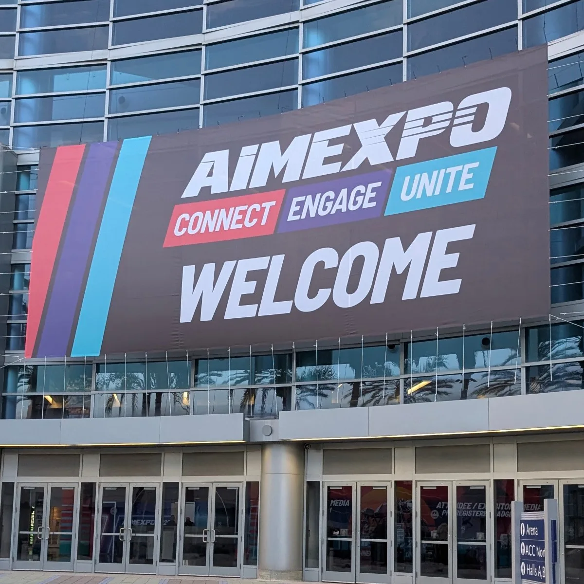 AIMExpo sign