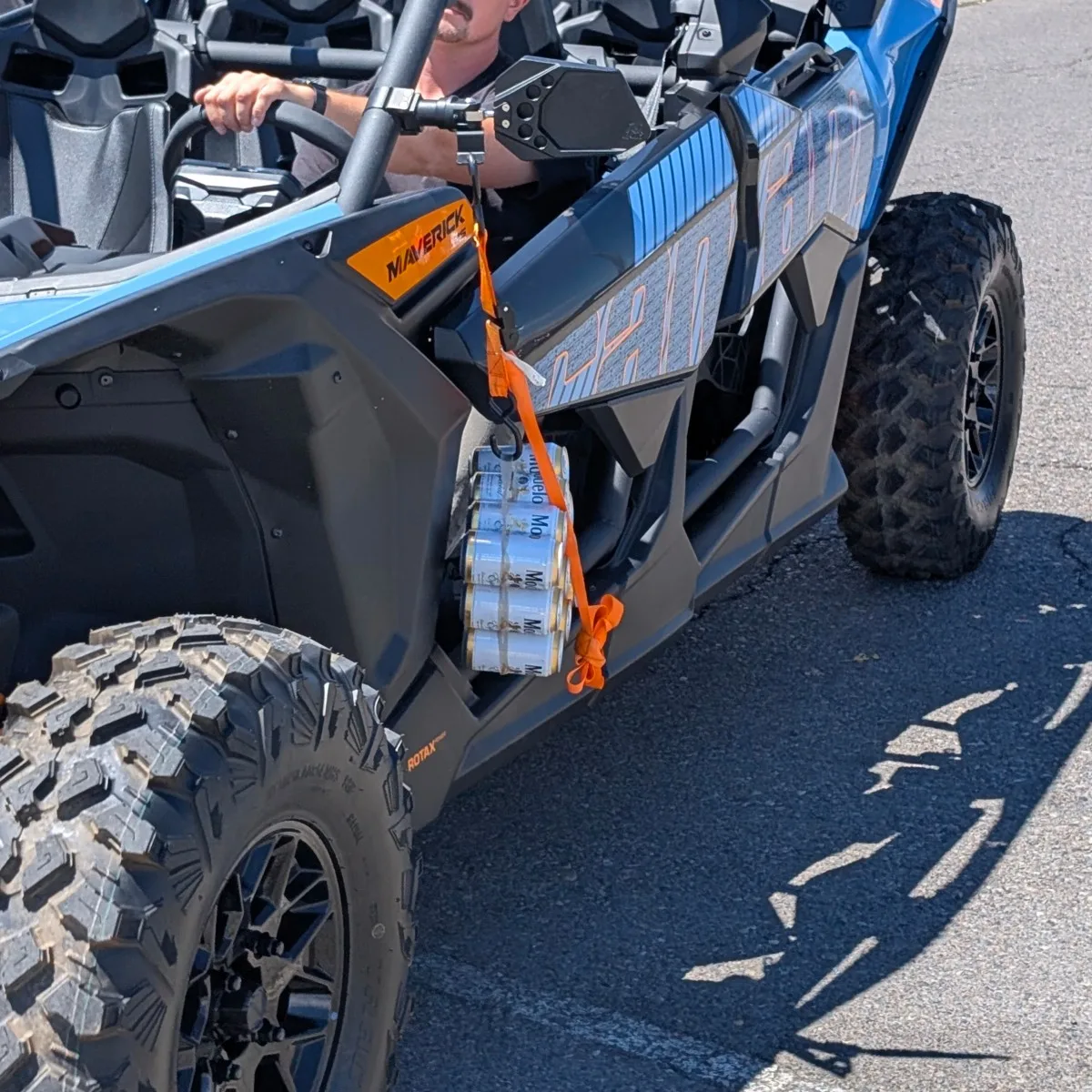 12 pack beer demonstration for dirtbag brands pod light mount and mirror