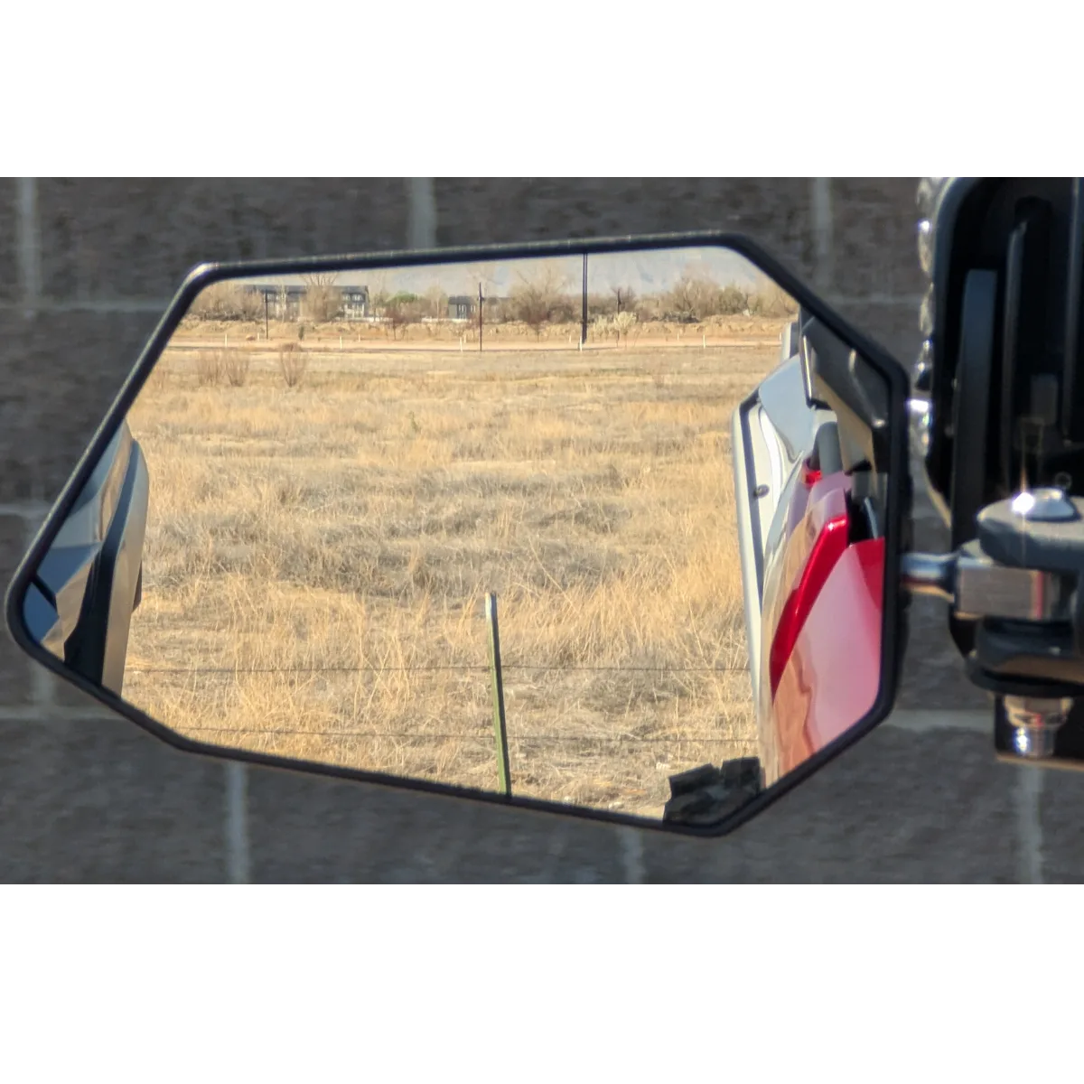 high clarity visibility of dirtbag brands mirrors