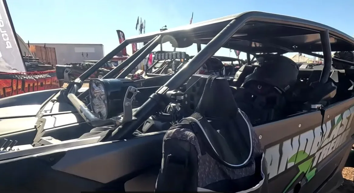 youtuber sandblast xtreme and dirtbag brands collab screenshot video form camp rzr 2025